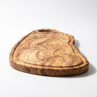 Large Charcuterie Board with Carved Handle & Juice Groove — 40 or 50cm