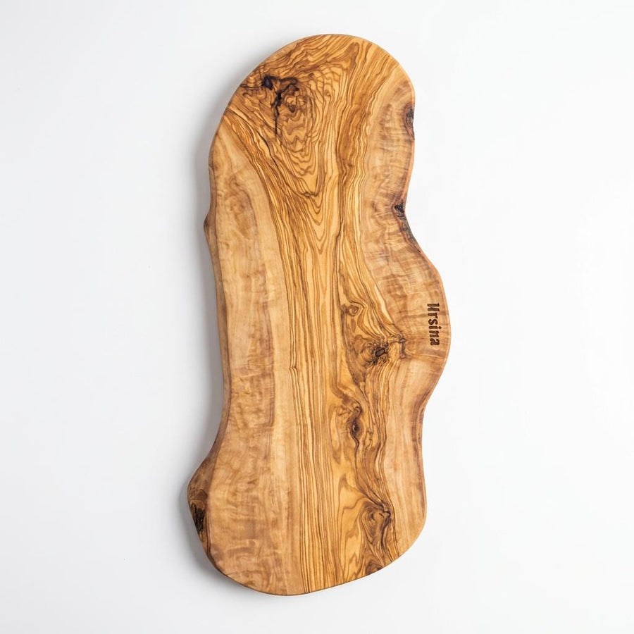 Live Edge Olive Wood Serving Board (no handle) — 40 or 50cm