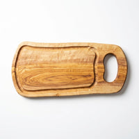 Charcuterie Board 30cm with Carved Handle & Juice Groove