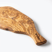 Charcuterie Board with Handle & Optional Leather Strap — 40 or 50cm