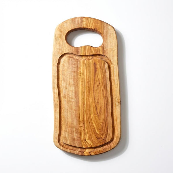 Charcuterie Board 30cm with Carved Handle & Juice Groove