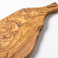 Charcuterie Board with Handle & Optional Leather Strap — 40 or 50cm