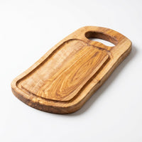 Charcuterie Board 30cm with Carved Handle & Juice Groove